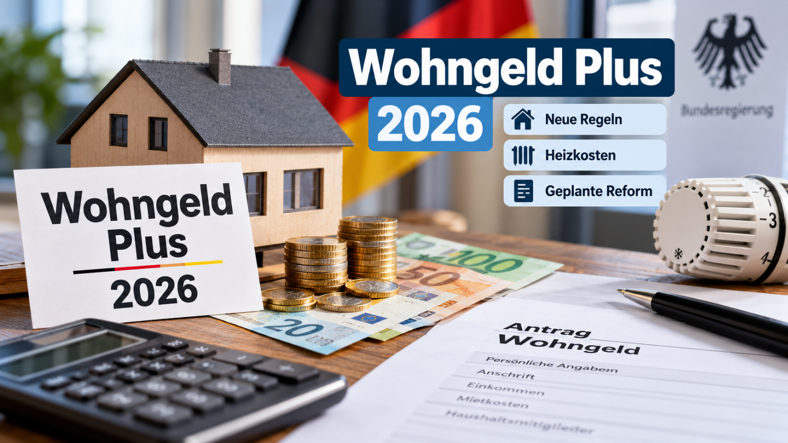 Wohngeld Plus 2026 – Reform, Heizkostenzuschuss und neue Regeln