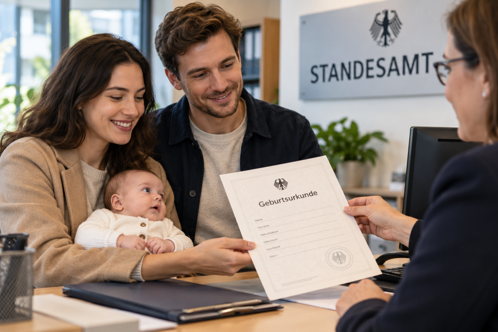 Geburtsurkunde 2026 beantragen: Wo, Kosten und Frist