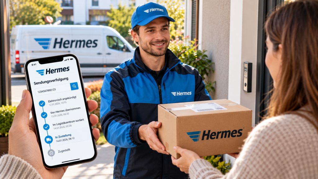 Hermes Paket verfolgen 2026: Status und Tipps