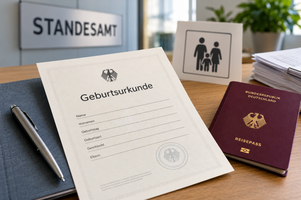 Geburtsurkunde 2026 beantragen: Wo, Kosten und Frist