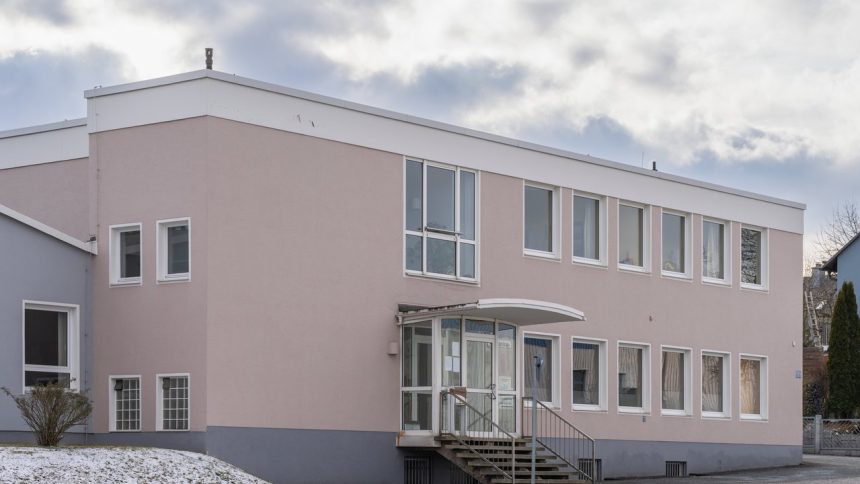 Gebäude der Agentur für Arbeit Hof mit der Familienkasse