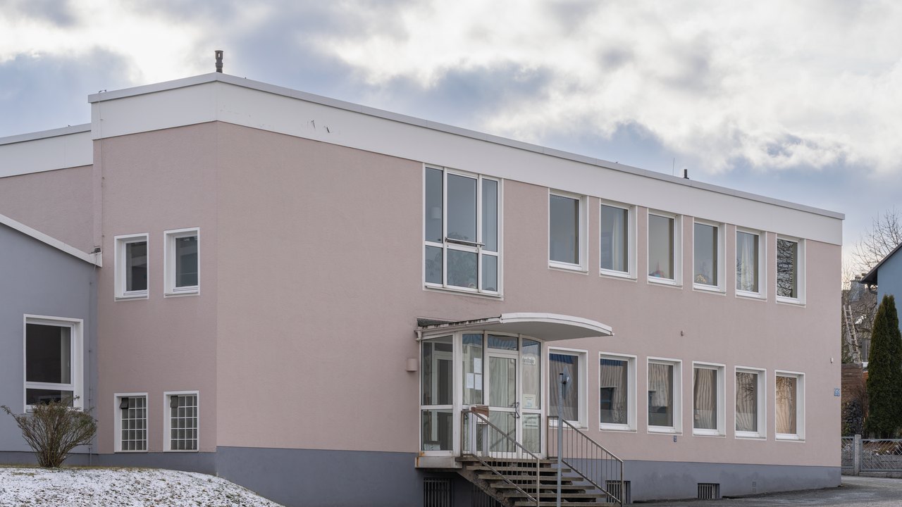 Gebäude der Agentur für Arbeit Hof mit der Familienkasse
