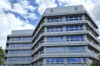 Bürogebäude der Deutschen Rentenversicherung Bayern Süd in München